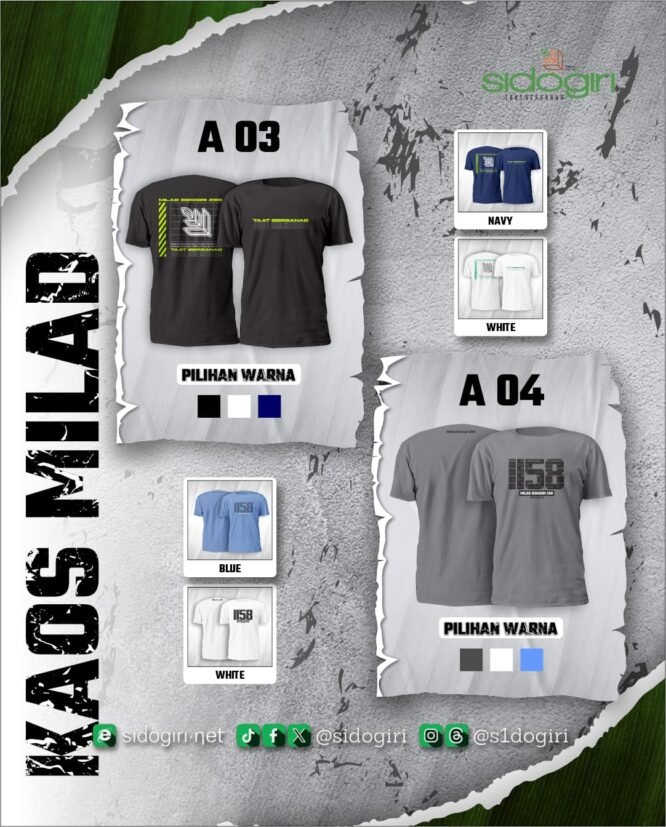 Kaos Exclusive Milad Sidogiri - Gambar 3